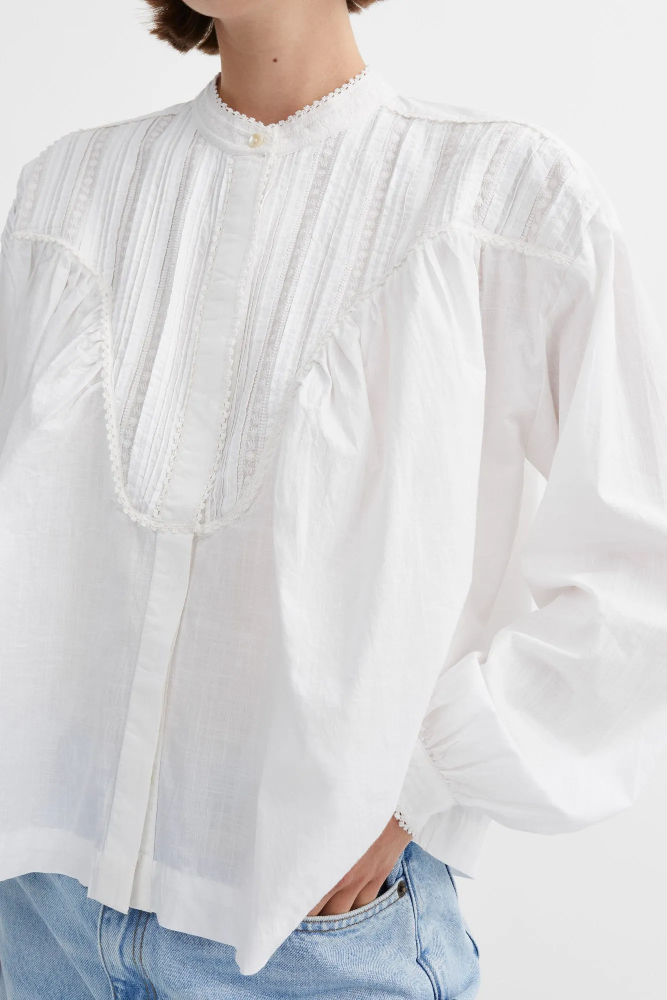 Aurora blouse - Optic white