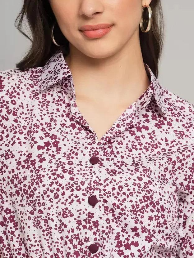 Chic Charm Collared A-line Dress