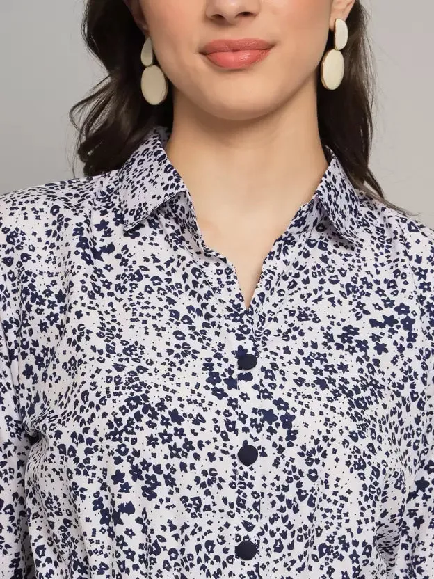 Chic Charm Collared A-line Dress