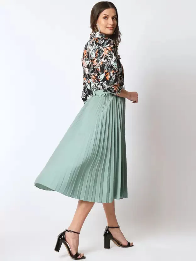 Chic Charm Collared A-line Dress