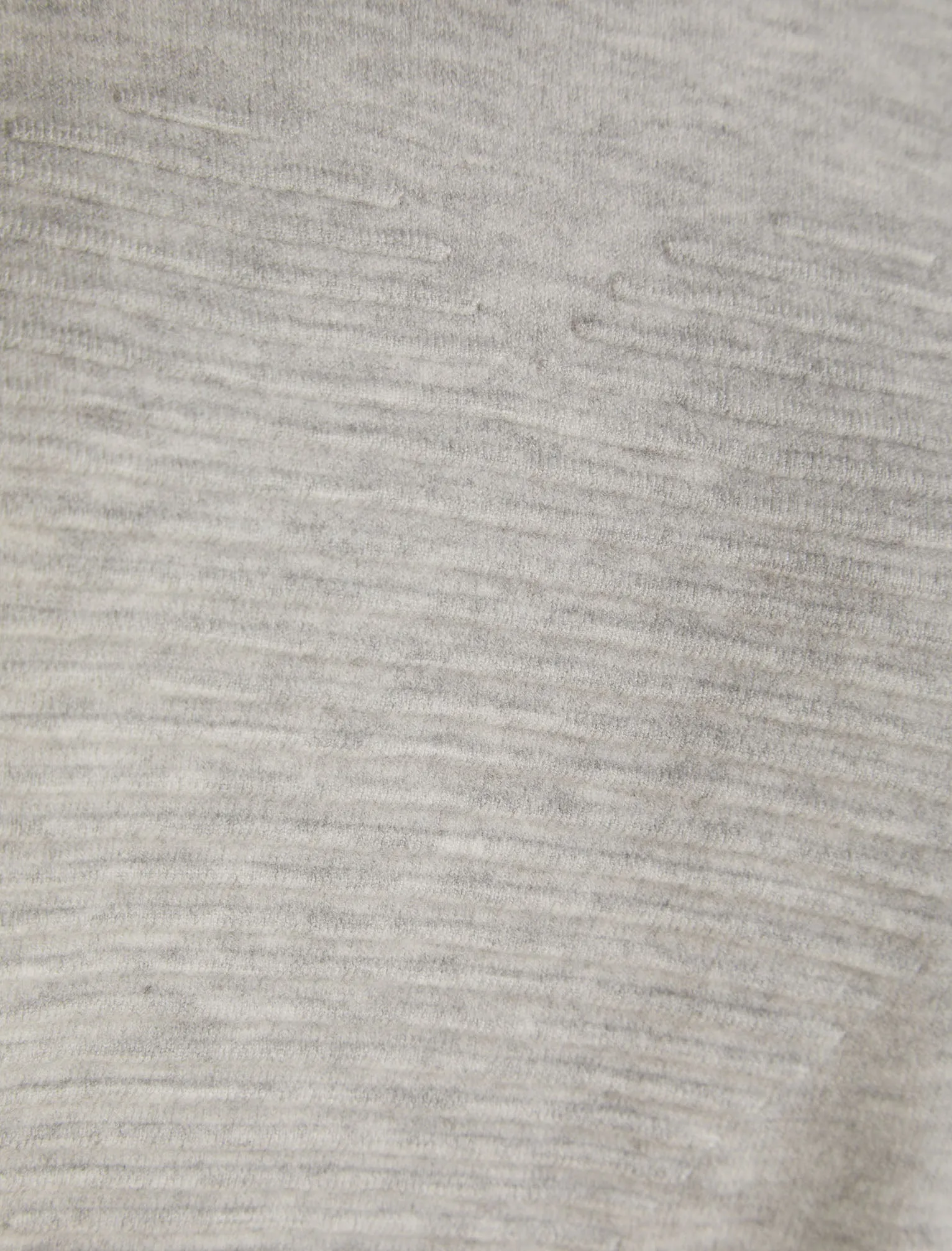 Darcey Love Heart Motif 2 Pc Jersey Knit Top / Pants Lounge Set in Light Silver Marl - Amara Reya