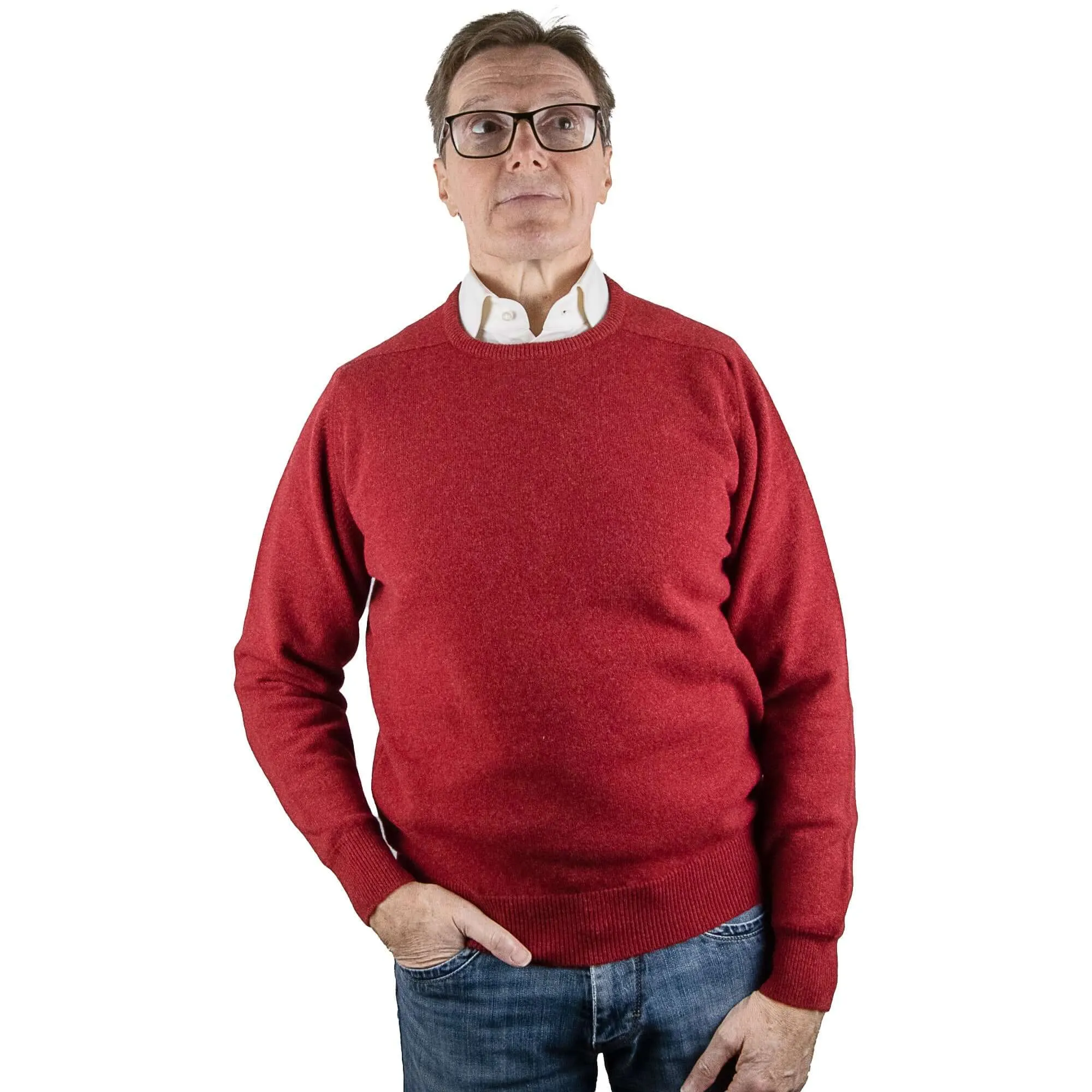 Lambswool Crew Neck Pullover
