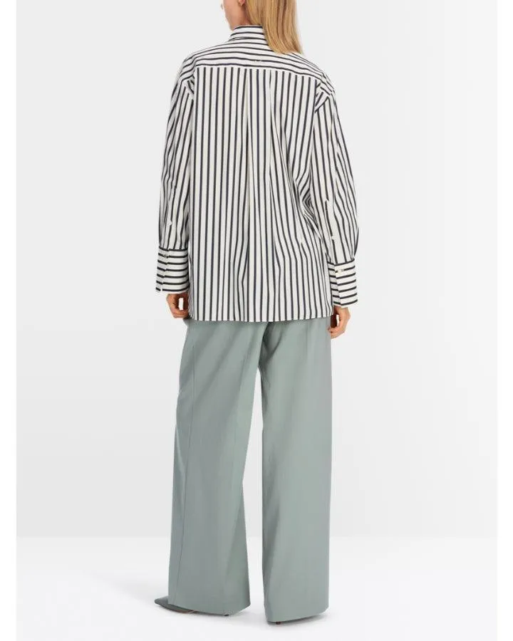 Marc Cain Stripe Jewel Detail Shirt