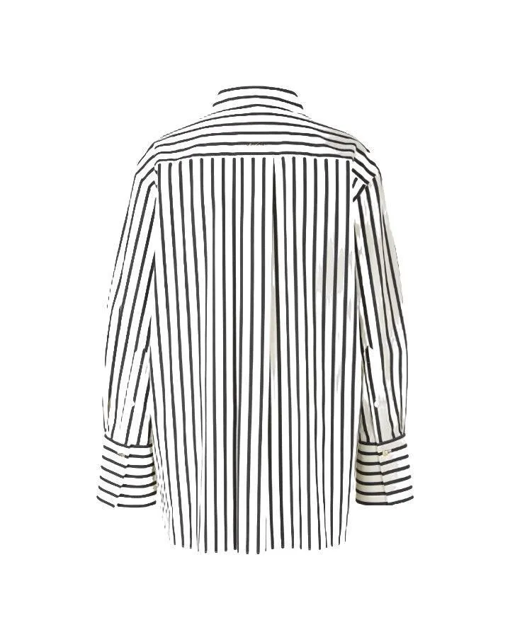 Marc Cain Stripe Jewel Detail Shirt