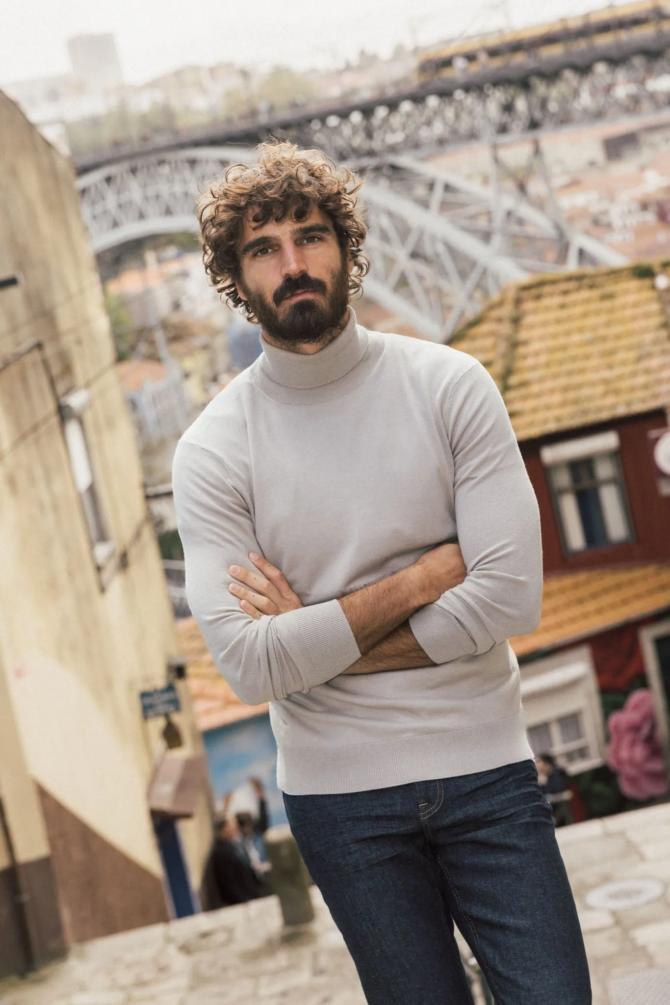 MMGAdam Soft Roll Neck Knit