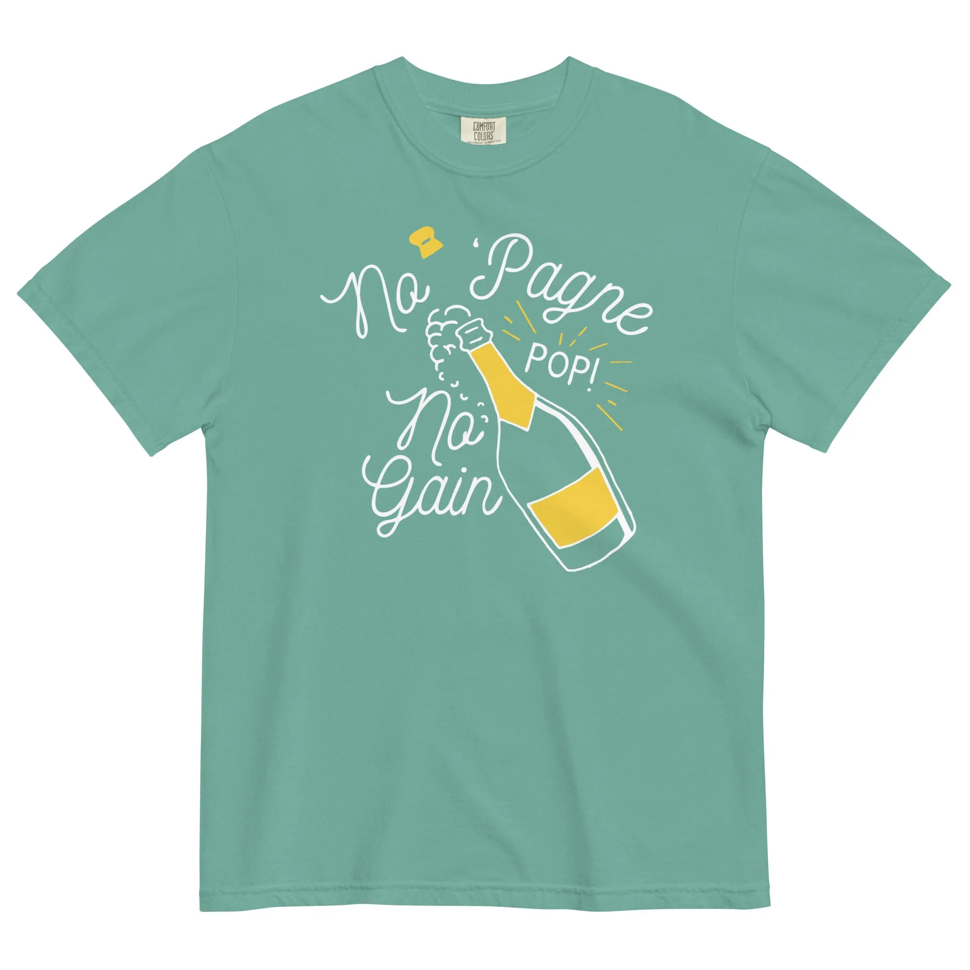 No 'Pagne No Gain Men's Relaxed Fit Tee