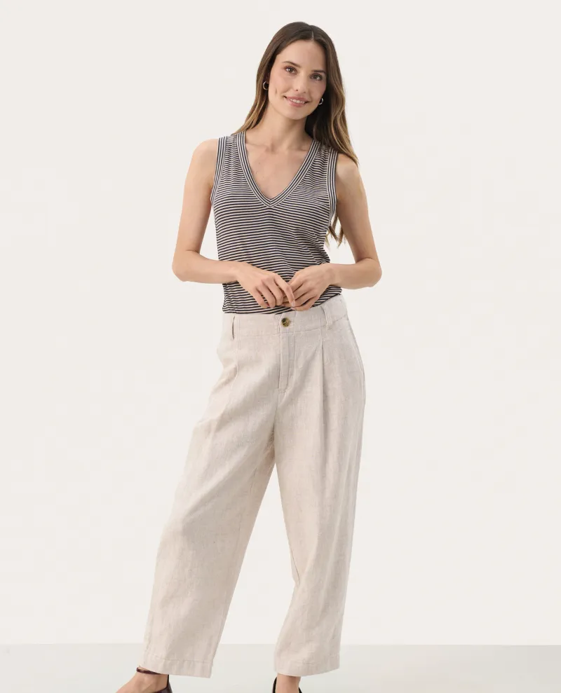 Part Two Nettas French Oak Barrel Trousers