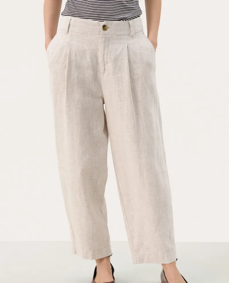 Part Two Nettas French Oak Barrel Trousers