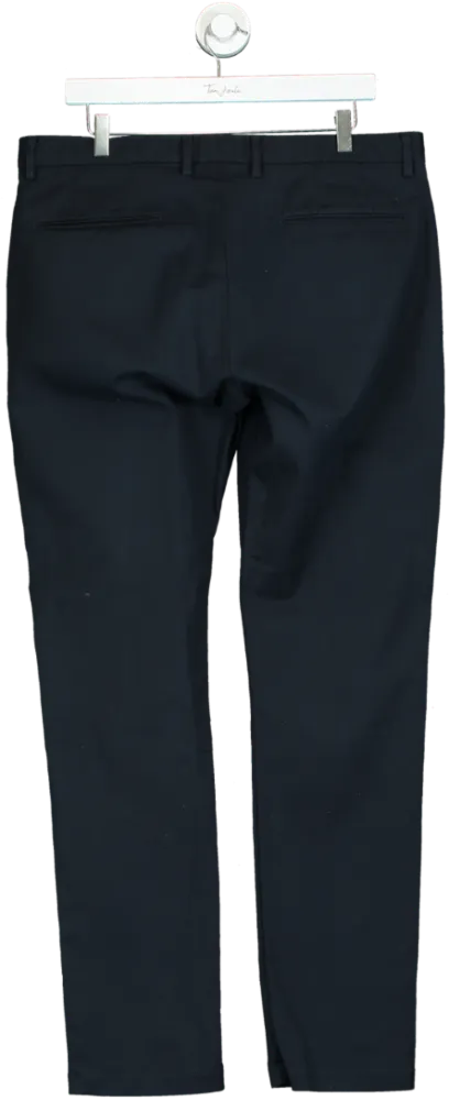 Reiss Blue Slim-Fit Stretch Chinos UK W36