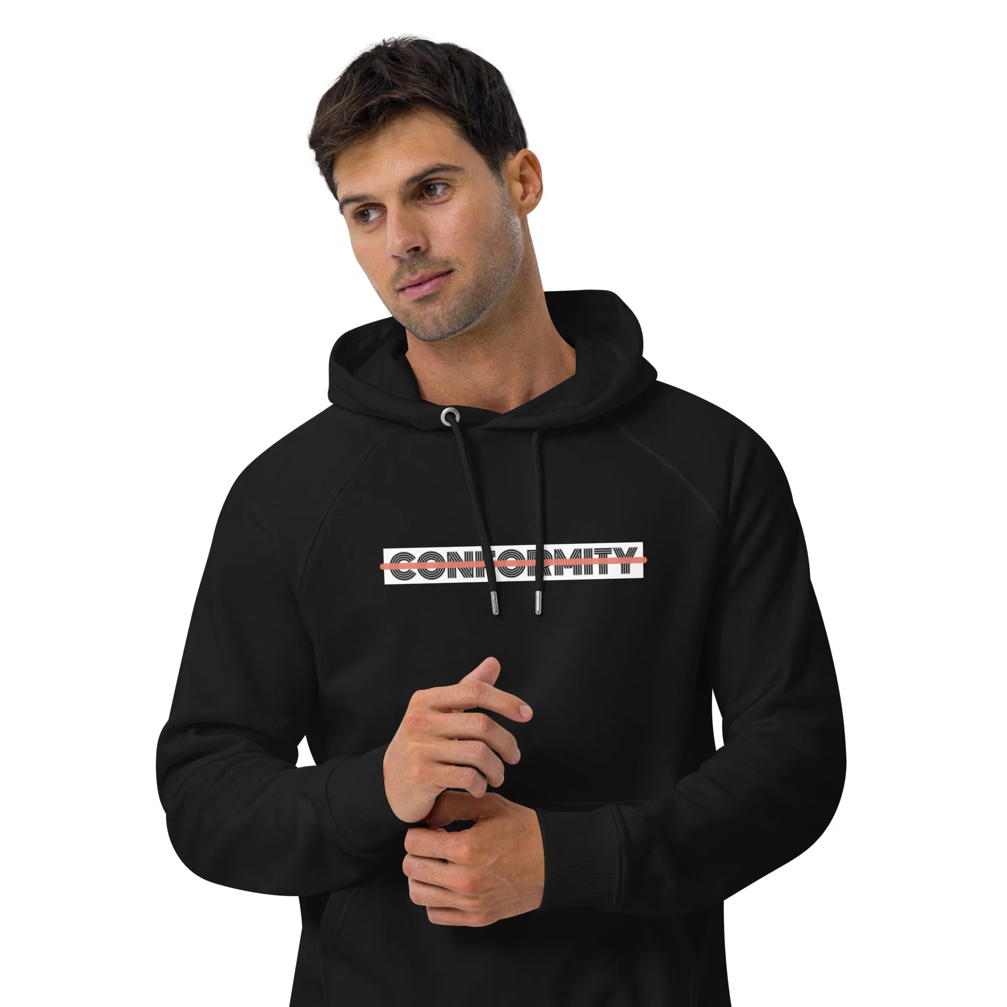 Screaming Nonconformity Unisex eco raglan hoodie