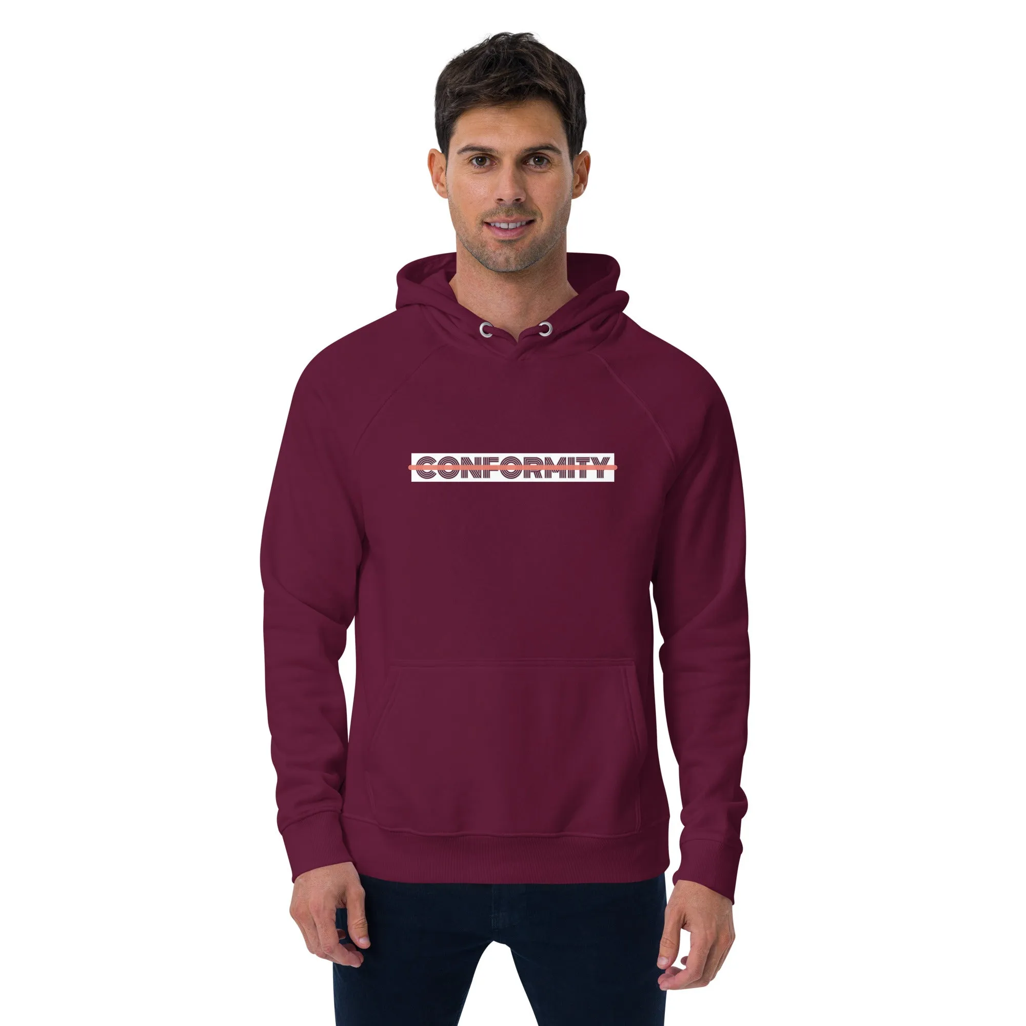 Screaming Nonconformity Unisex eco raglan hoodie