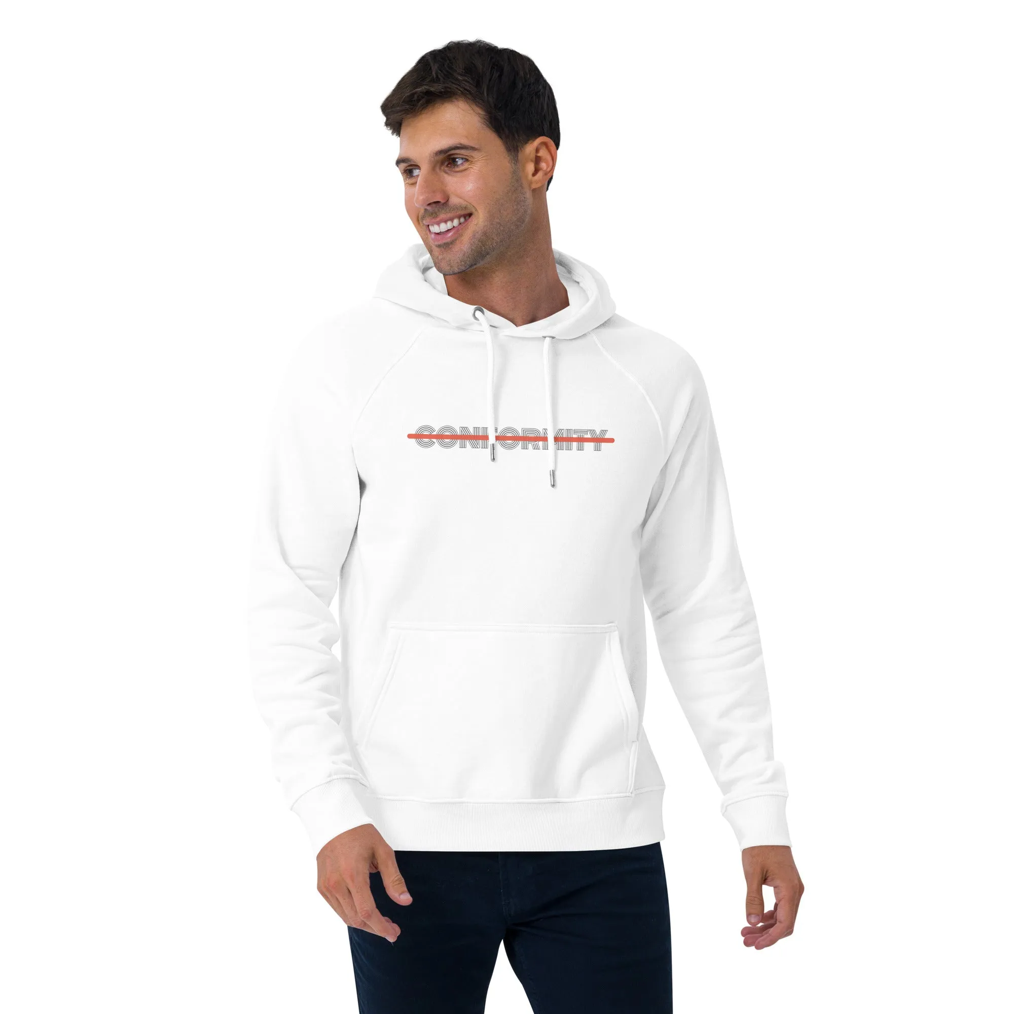 Screaming Nonconformity Unisex eco raglan hoodie