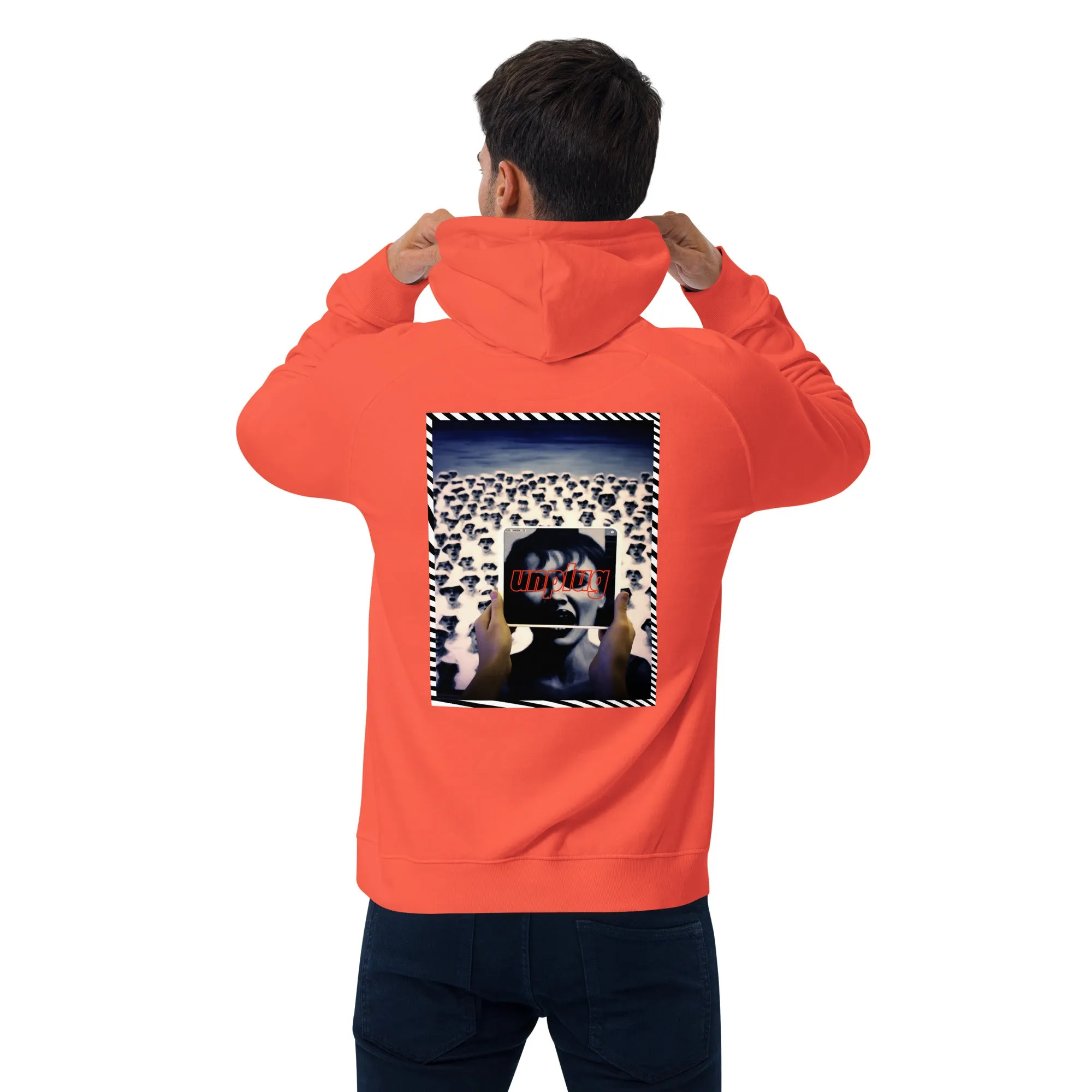 Screaming Nonconformity Unisex eco raglan hoodie