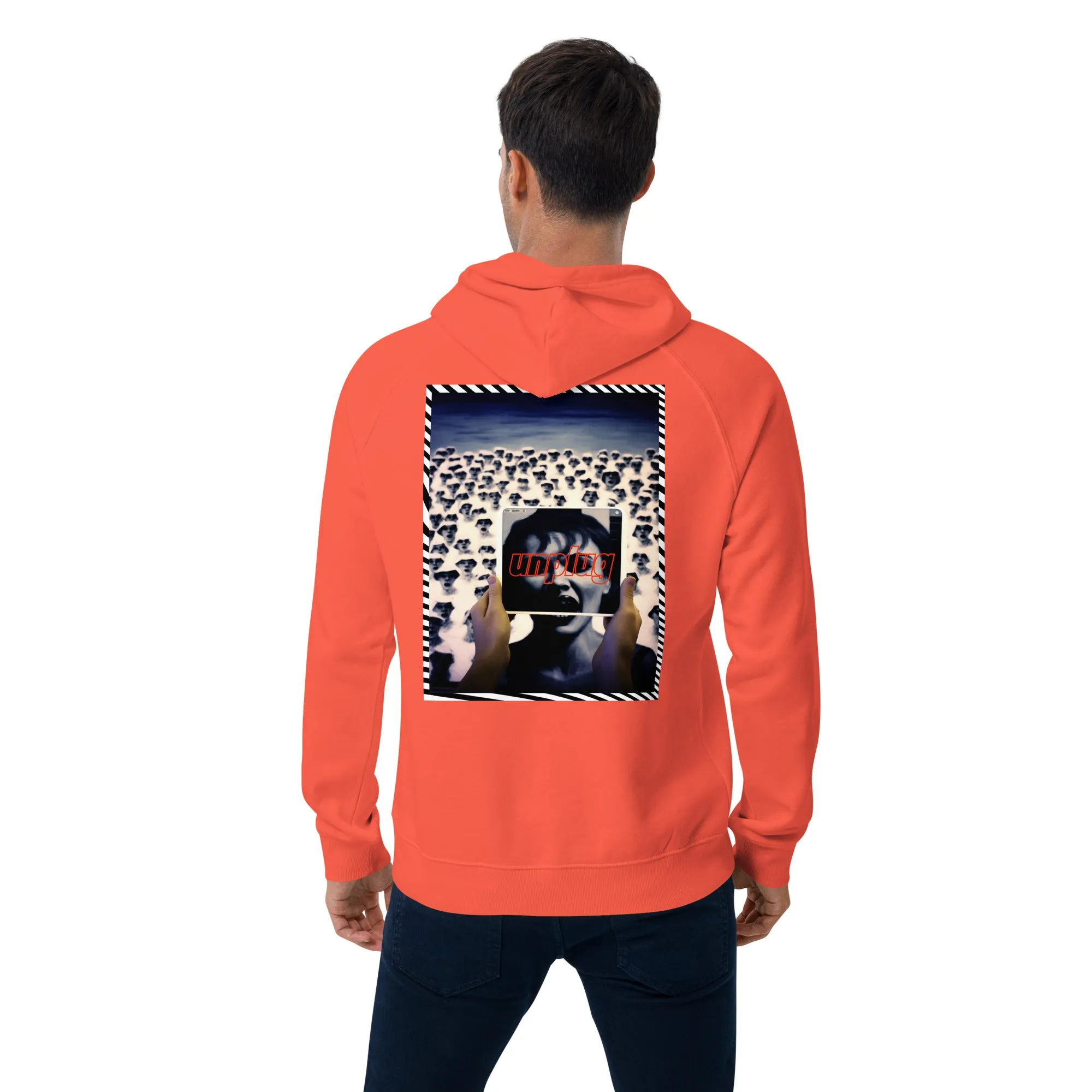 Screaming Nonconformity Unisex eco raglan hoodie