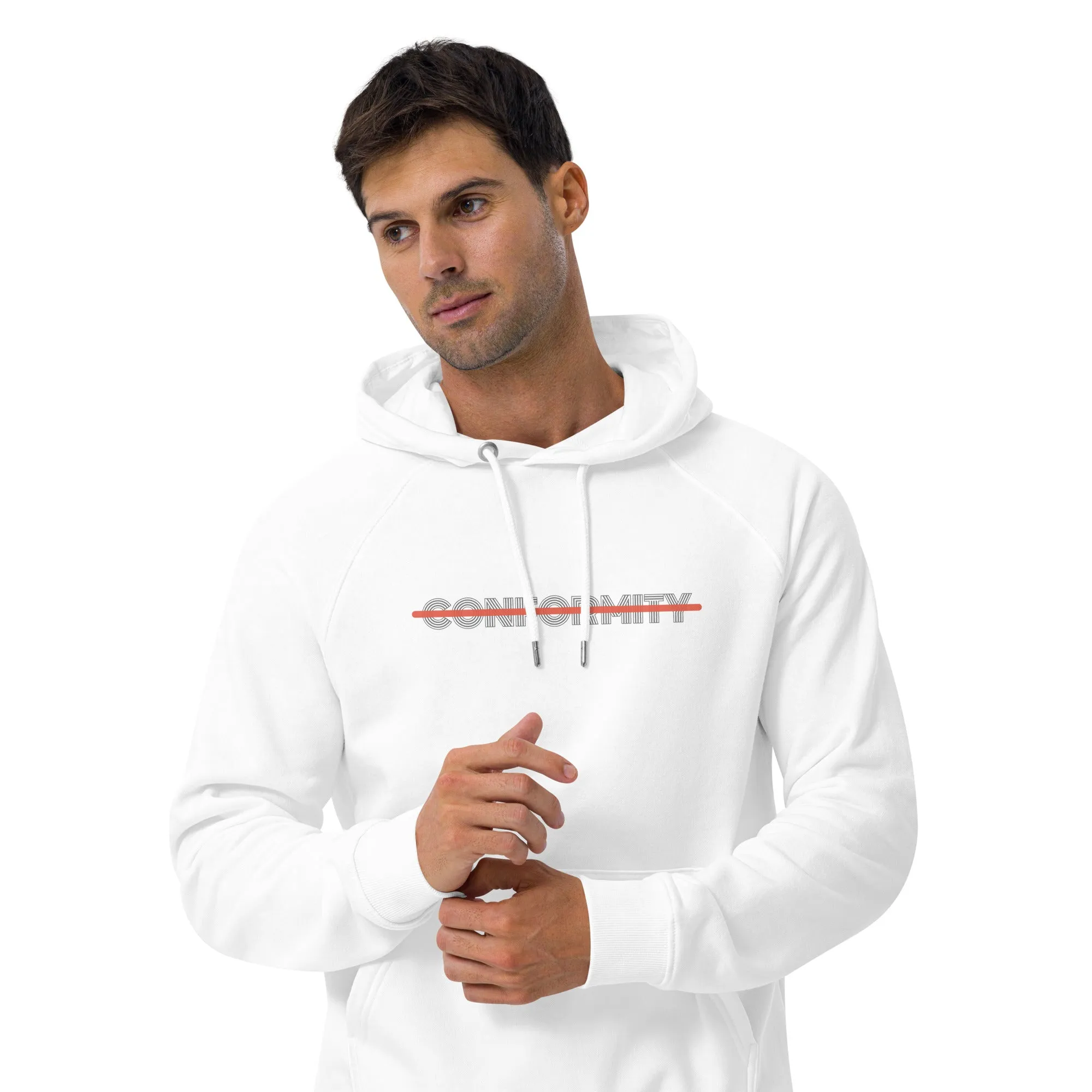 Screaming Nonconformity Unisex eco raglan hoodie