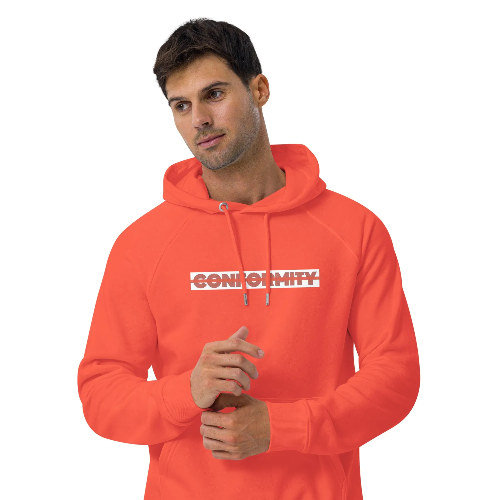 Screaming Nonconformity Unisex eco raglan hoodie