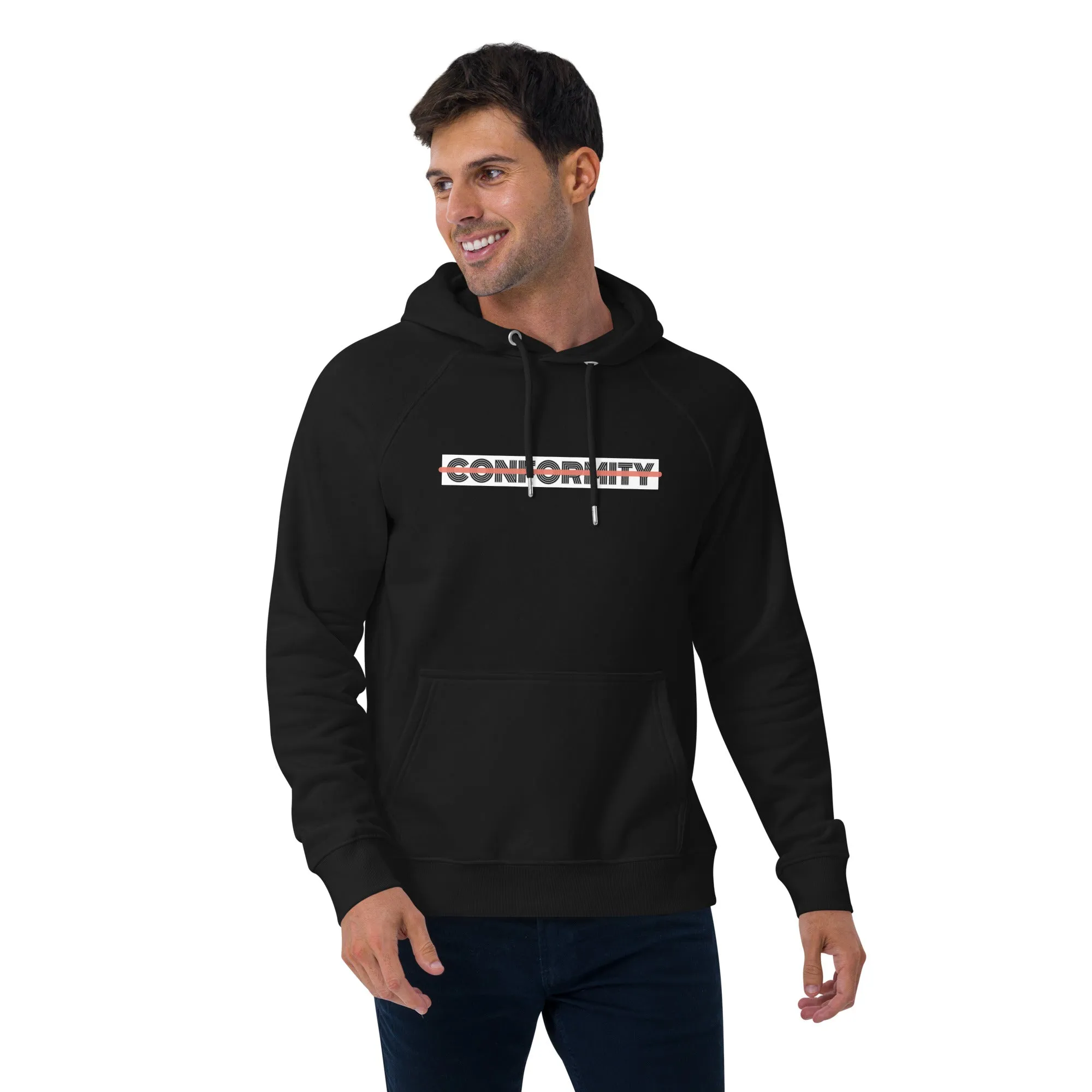 Screaming Nonconformity Unisex eco raglan hoodie