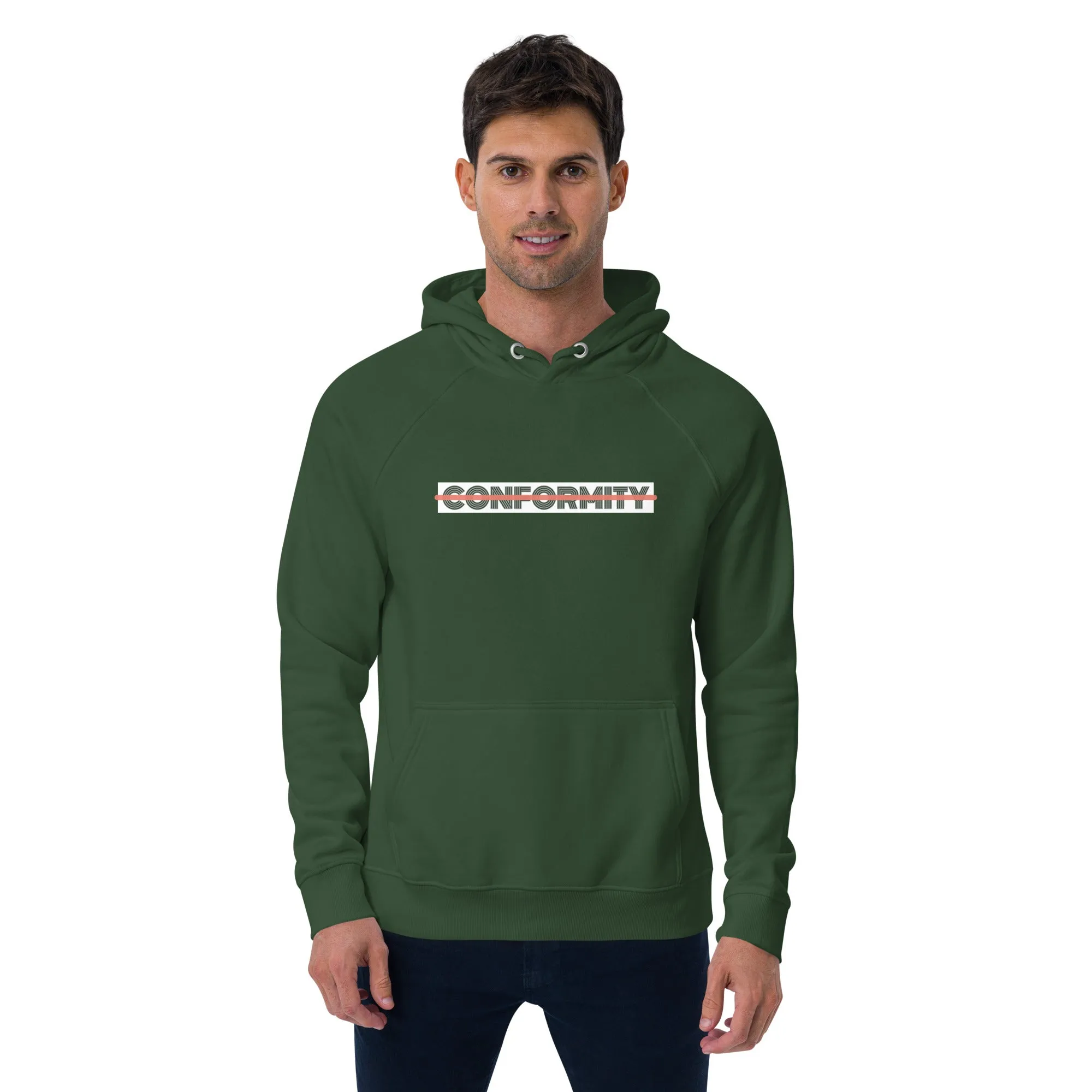 Screaming Nonconformity Unisex eco raglan hoodie