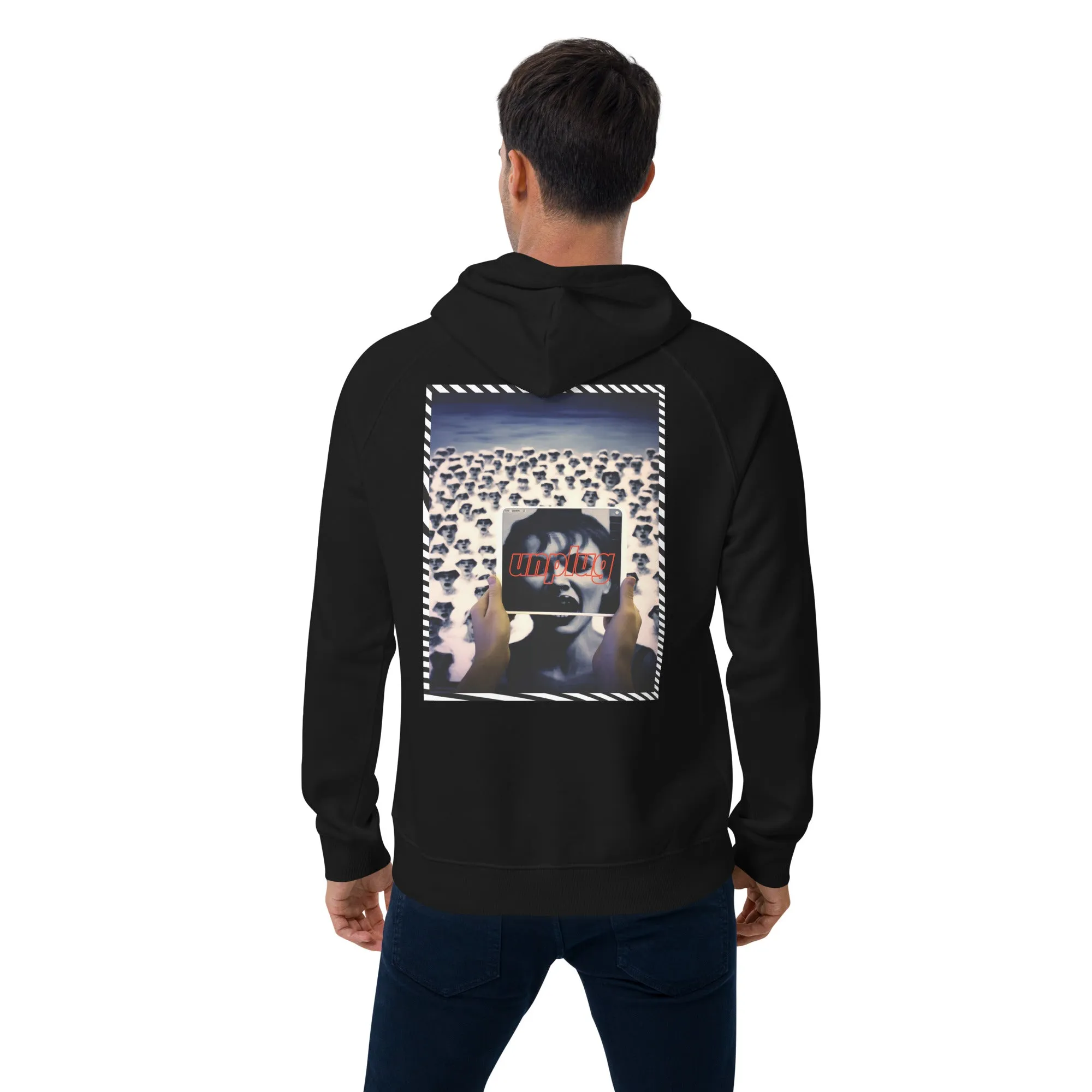 Screaming Nonconformity Unisex eco raglan hoodie