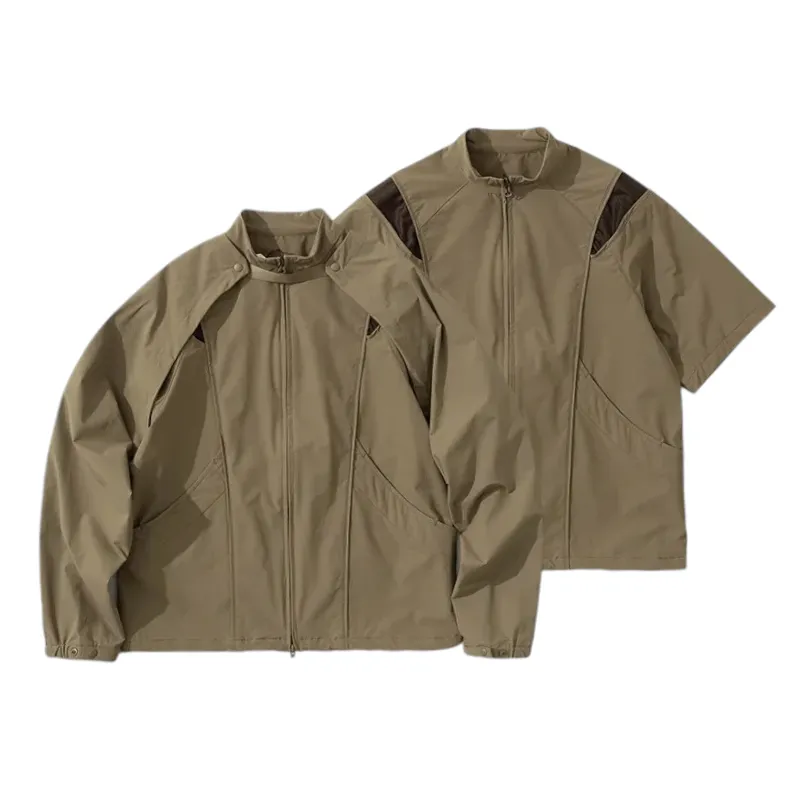 Two in one convertible windbreaker