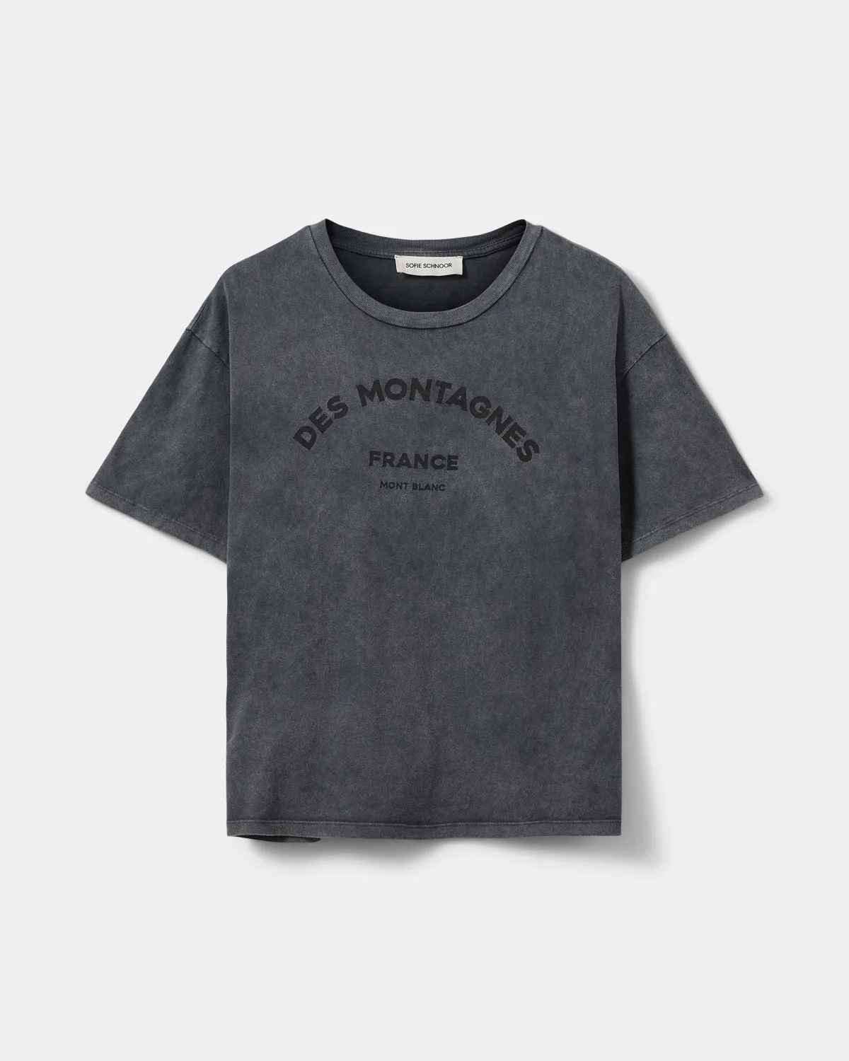 ZITASW T-SHIRT - Washed black